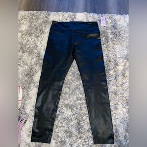 Target Wild Fable High Waisted Leather Leggings L NWT